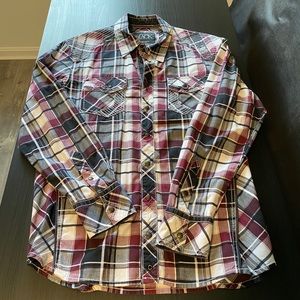 Buckle Black Multi Colors Long Sleeve